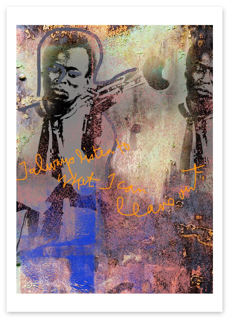 Art print Miles Davis