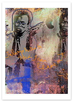 Art print Miles Davis