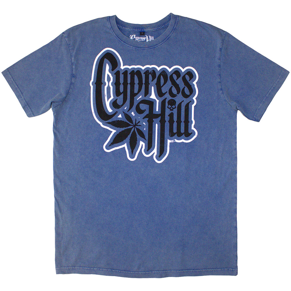 Cypress Hill Unisex Stone Wash T-Shirt: Logo (Medium)