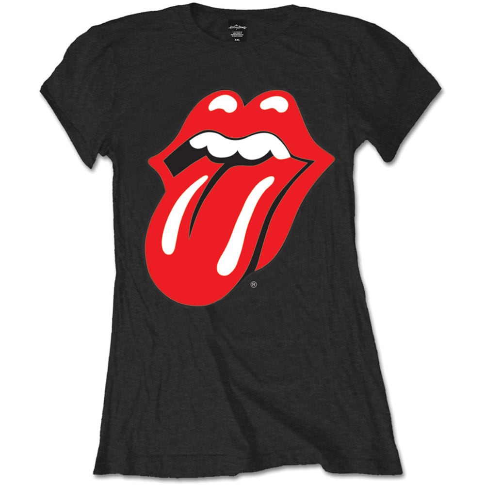 The Rolling Stones Ladies T-Shirt: Classic Tongue (XX-Large)