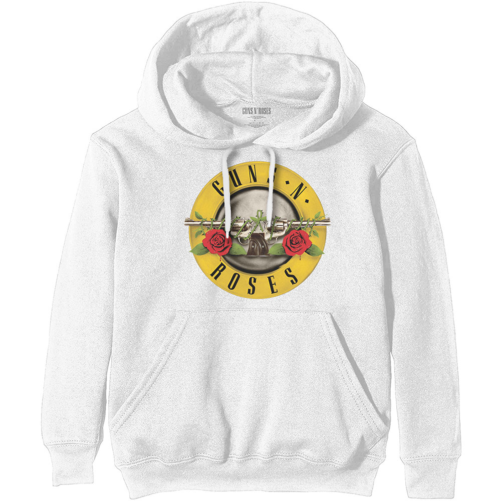 Guns N' Roses Unisex Pullover Hoodie: Classic Logo (Small)