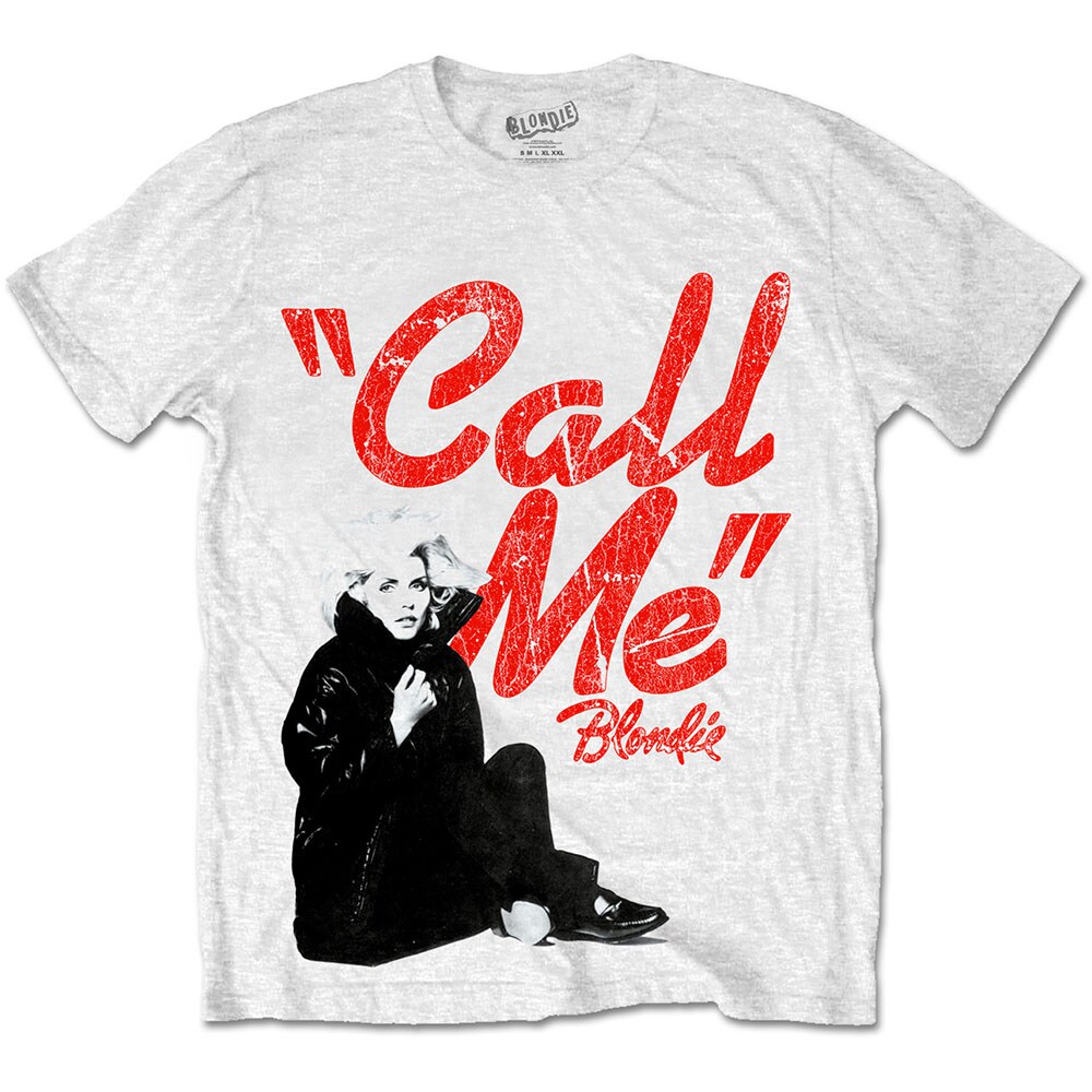 Blondie Unisex T-Shirt: Call Me (XX-Large) - 2