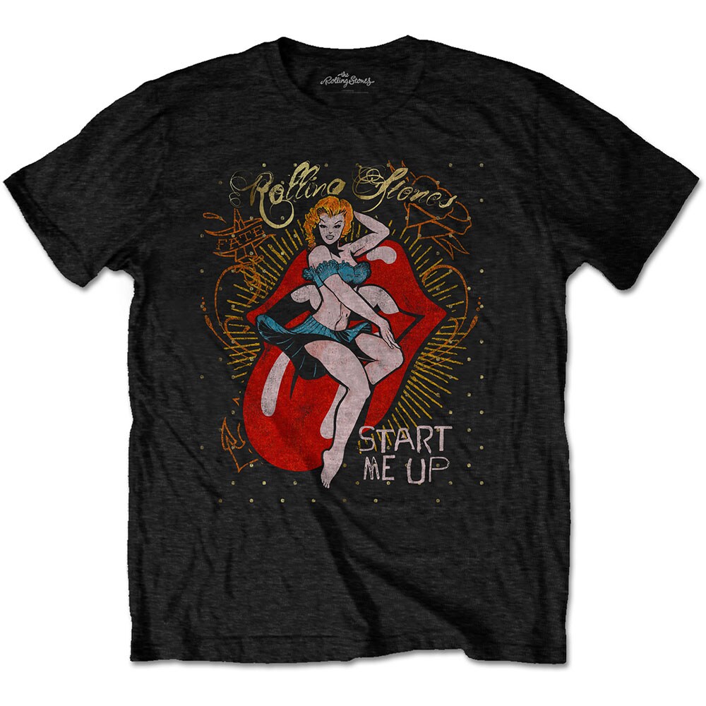 The Rolling Stones Unisex T-Shirt: Start me up (X-Large)