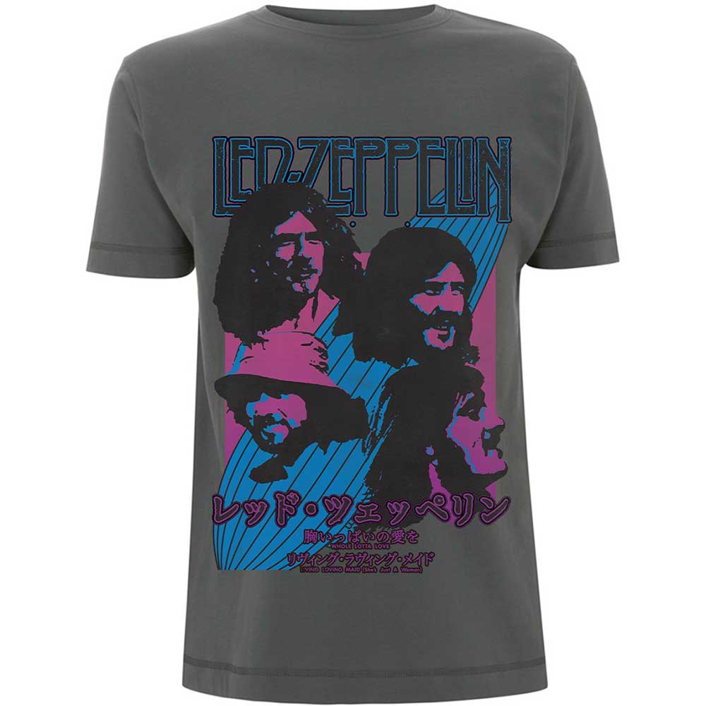 Led Zeppelin Unisex T-Shirt: Japanese Blimp (Medium)