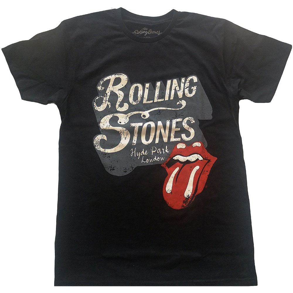 The Rolling Stones Unisex T-Shirt: Hyde Park (Small)