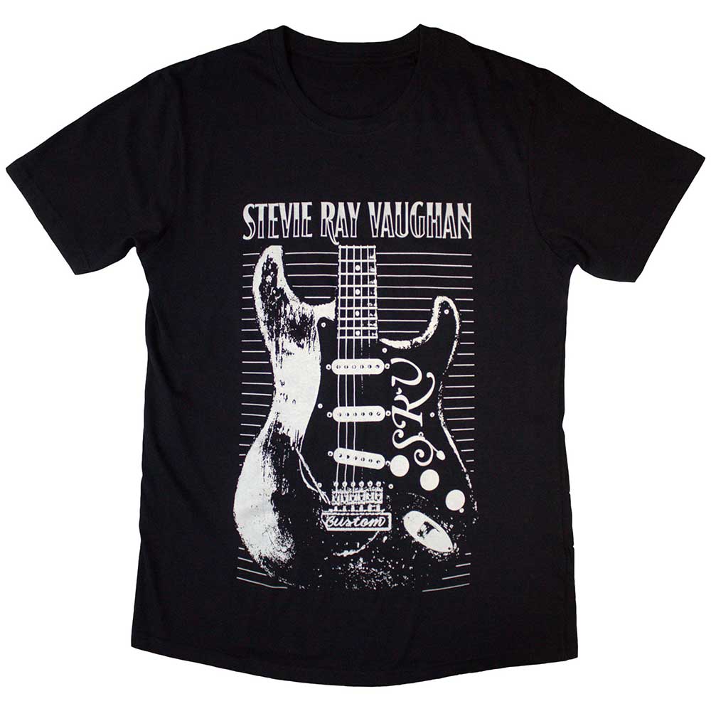 Stevie Ray Vaughan Unisex T-Shirt: Guitar (XX-Large)