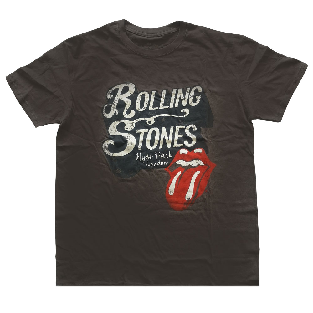 The Rolling Stones Unisex T-Shirt: Hyde Park (Large)
