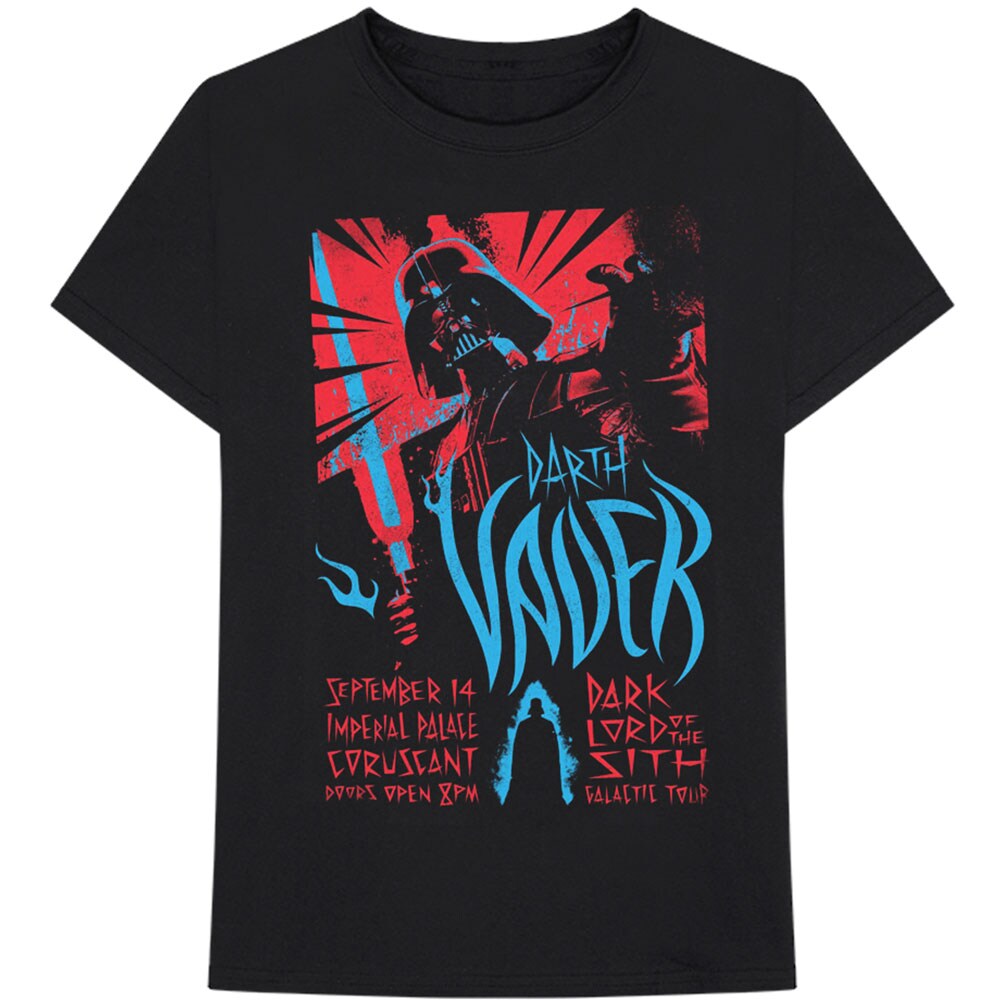 Star Wars Unisex T-Shirt: Darth Rock One (Small)