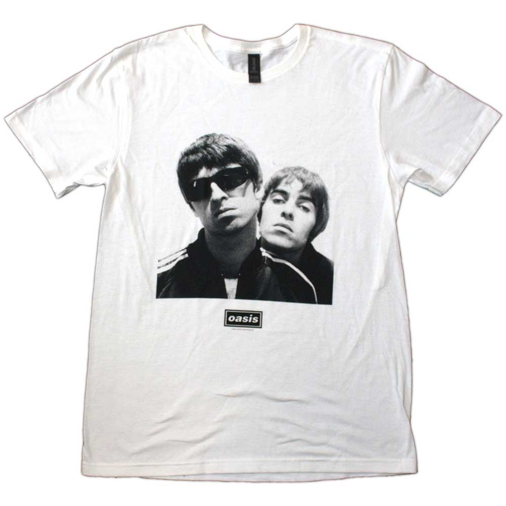 Oasis Unisex T-Shirt: Noel & Liam Square Photo (XX-Large)