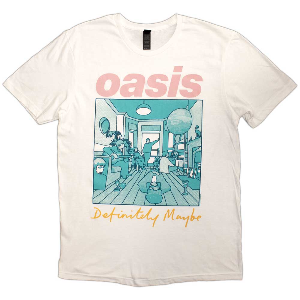 Oasis Unisex T-Shirt: Definitely Maybe Illustration Colour (XX-Large)
