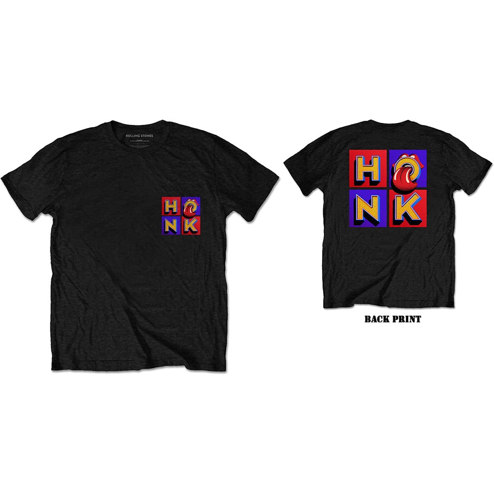 The Rolling Stones Unisex T-Shirt: Honk Album F&B (Back Print) (XX-Large)