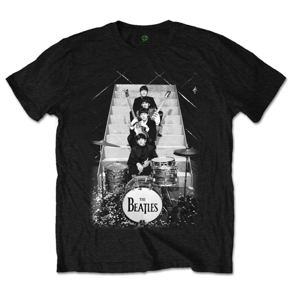 The Beatles Unisex T-Shirt: Stage Stairs (XX-Large) - 2