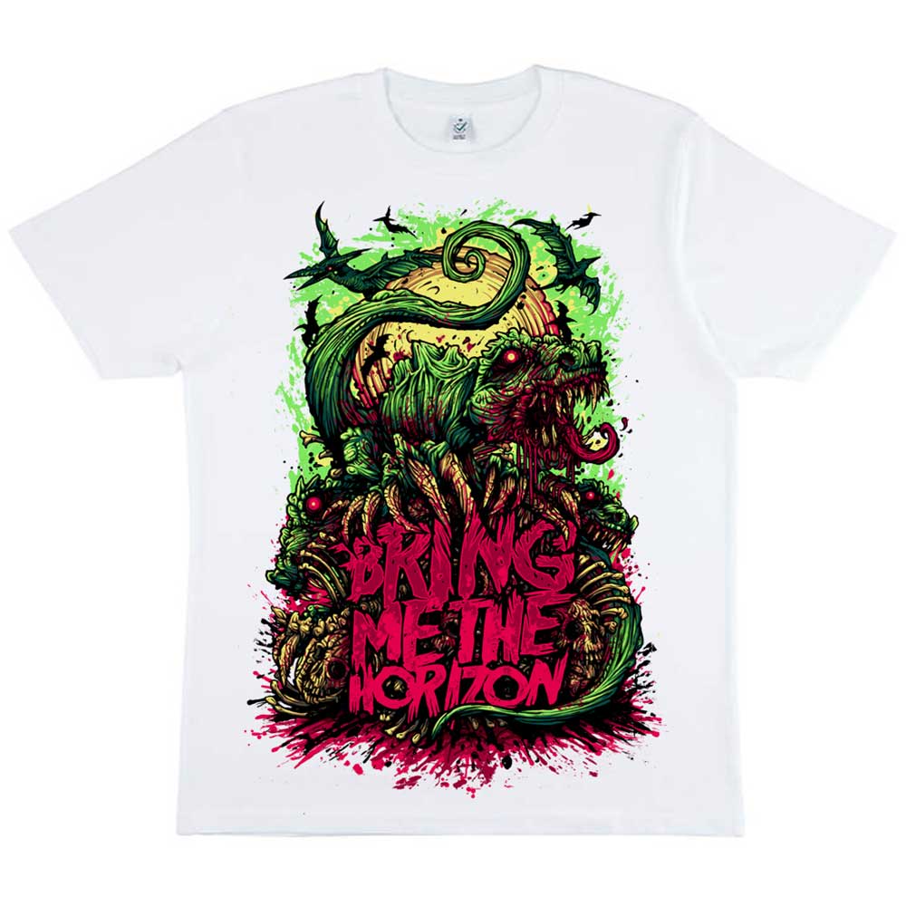Bring Me The Horizon Unisex T-Shirt: Dinosaur (Small)