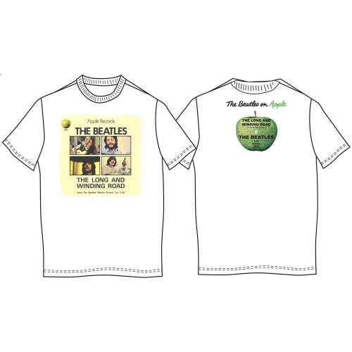The Beatles Unisex T-Shirt: Long & Winding Road (Back Print) (Small) - 2