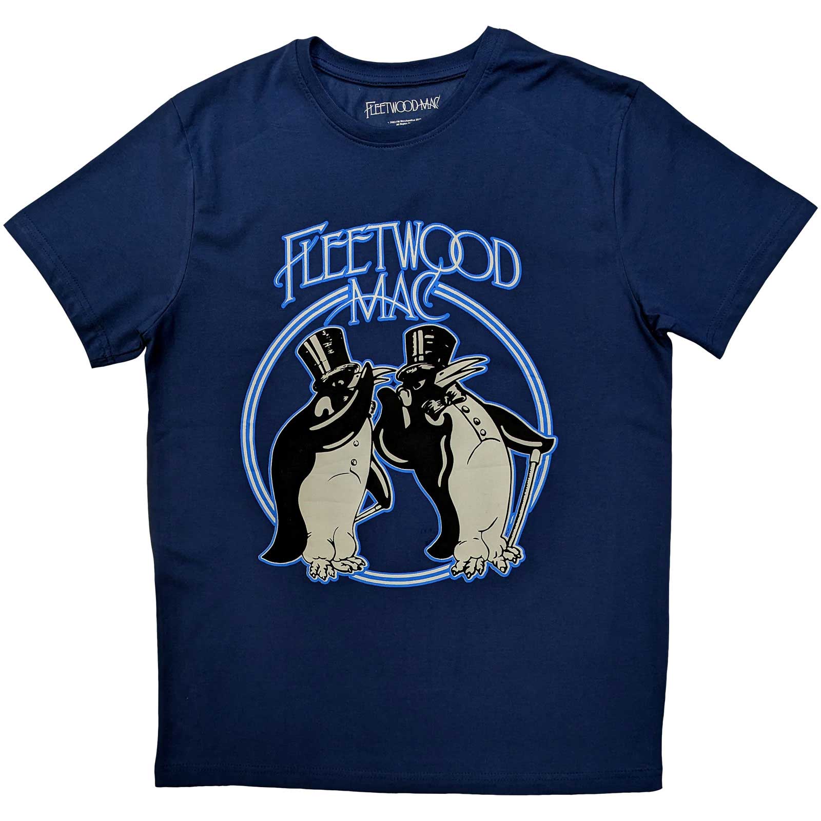 Fleetwood Mac Unisex T-Shirt: Penguins (XX-Large)