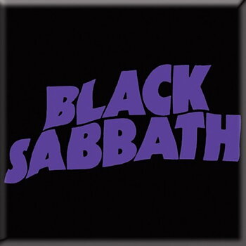 Black Sabbath Fridge Magnet: Wavy Logo