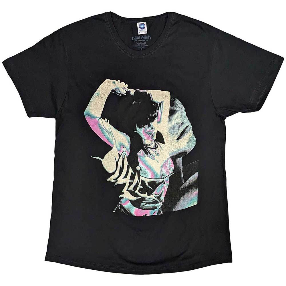 Billie Eilish Unisex T-Shirt: Portrait (Medium)