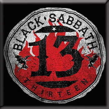 Black Sabbath Fridge Magnet: 13