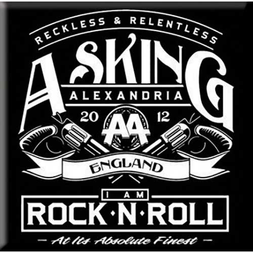 Asking Alexandria Fridge Magnet: Rock n' Roll - 2