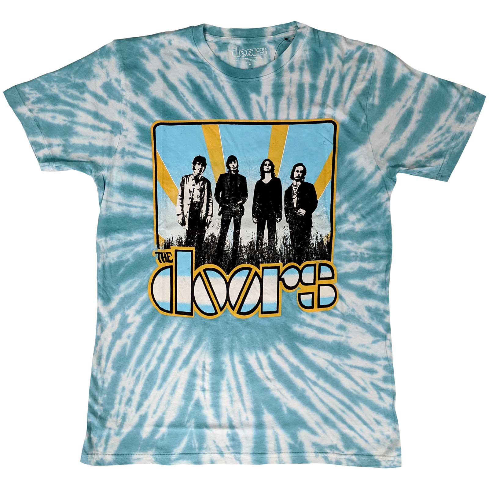 The Doors Unisex T-Shirt: Waiting For The Sun (Wash Collection) (Small)