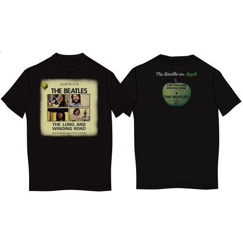 The Beatles Unisex T-Shirt: Long & Winding Road (Back Print) (Small) - 2