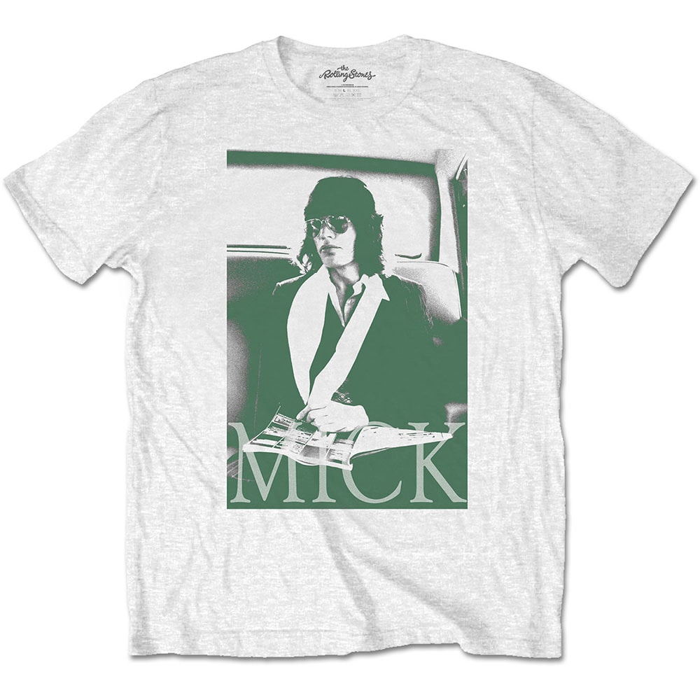 The Rolling Stones Unisex T-Shirt: Mick Photo Version 1 (X-Large)