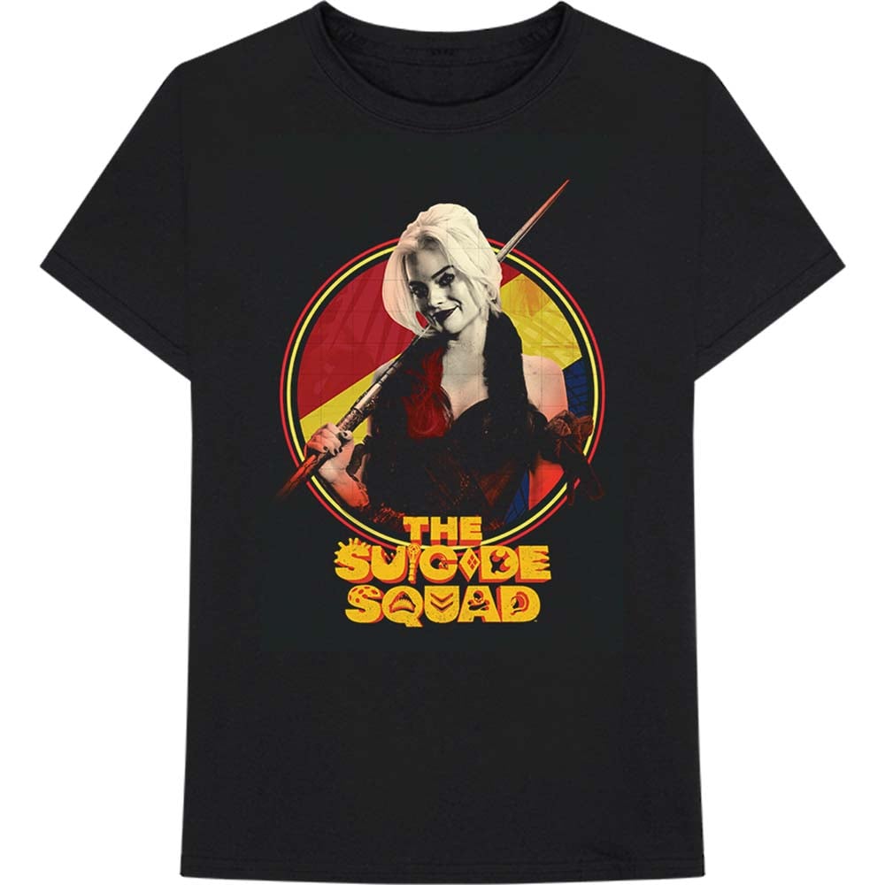 The Suicide Squad Unisex T-Shirt: Harley Framed (Small)