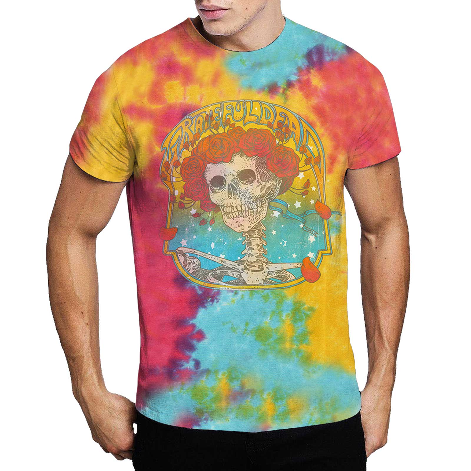 Grateful Dead Unisex T-Shirt: Bertha Frame (Wash Collection) (Medium)