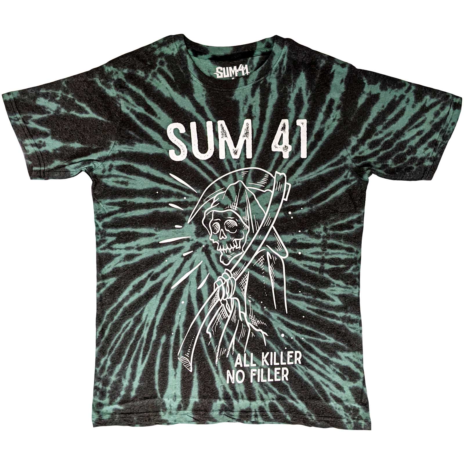 Sum 41 Unisex T-Shirt: Reaper (Wash Collection) (Small)