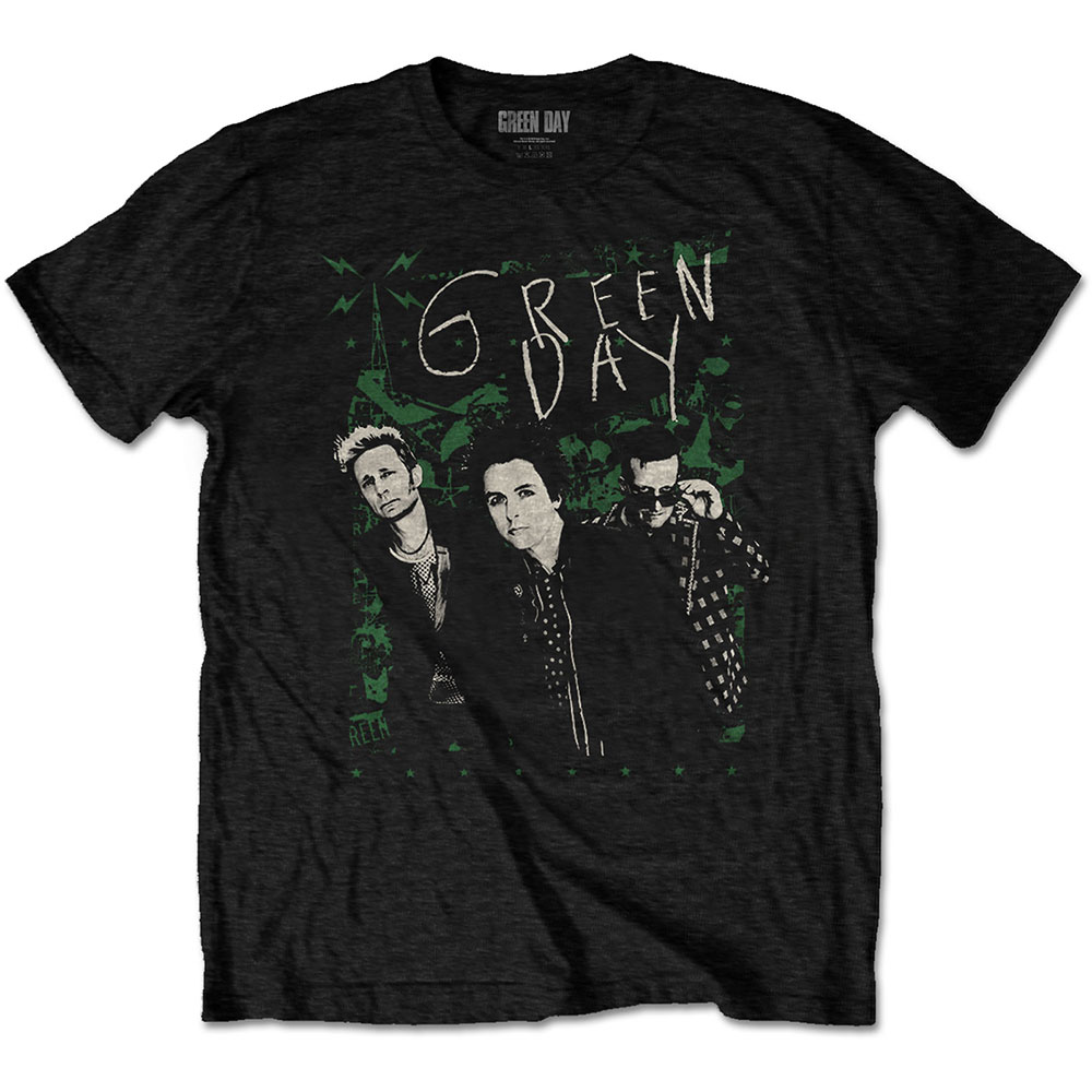 Green Day Unisex T-Shirt: Green Lean (XX-Large)