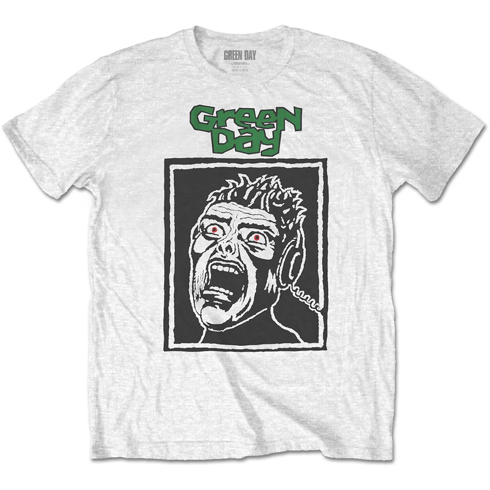 Green Day Unisex T-Shirt: Scream (Medium)