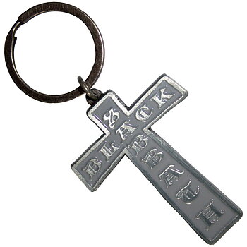 Black Sabbath Keychain: Cross