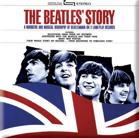 The Beatles Fridge Magnet: The Beatles Story - 2