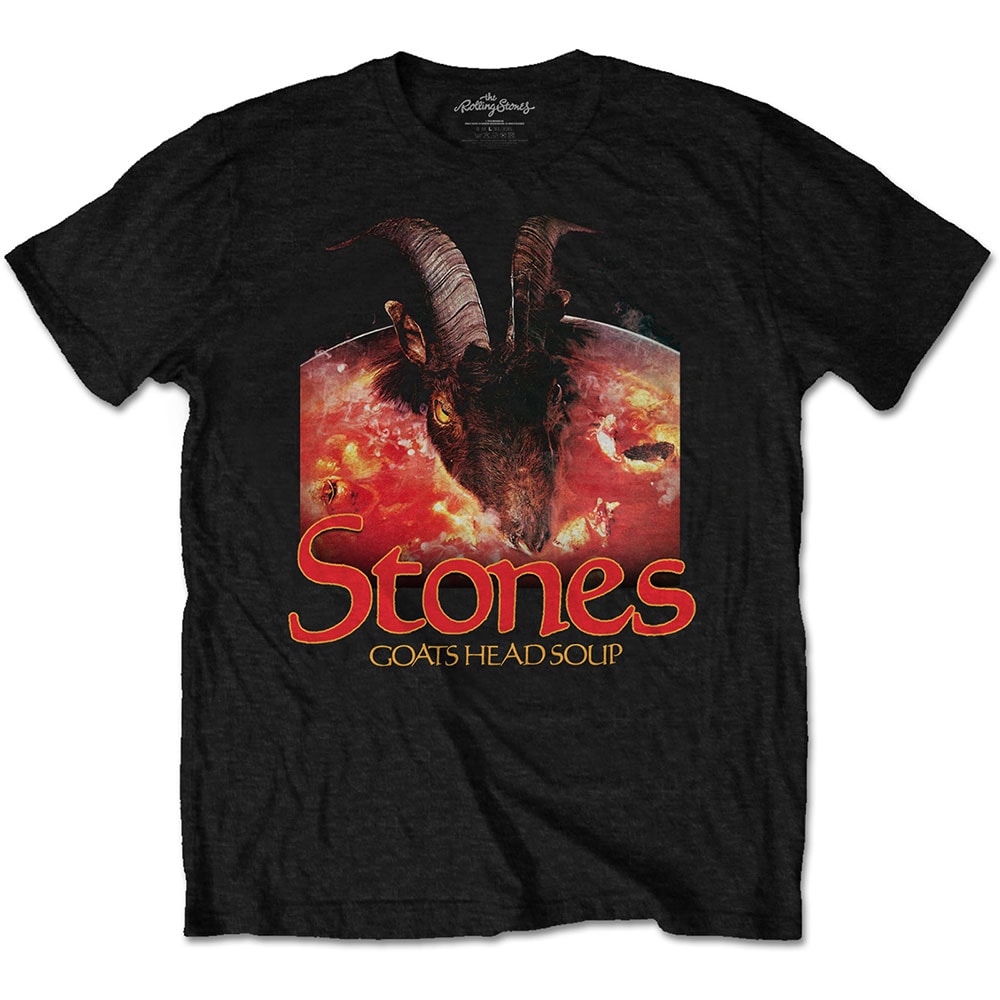 The Rolling Stones Unisex T-Shirt: GHS with Logo (X-Large)