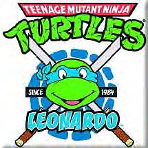 Teenage Mutant Ninja Turtles Fridge Magnet: Leonardo