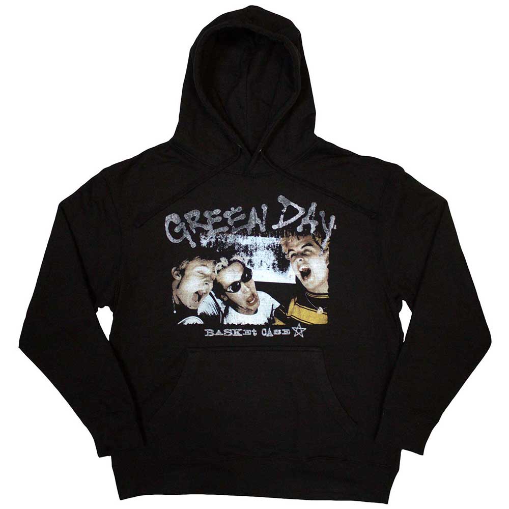 Green Day Unisex Pullover Hoodie: Basket Case Star (Medium)