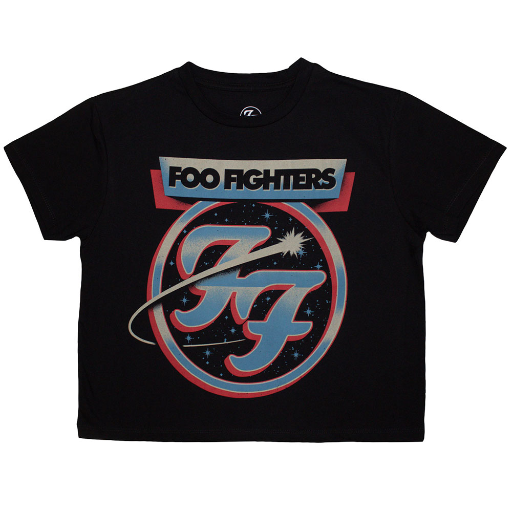 Foo Fighters Ladies Crop Top: Comet (XX-Large)