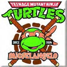 Teenage Mutant Ninja Turtles Fridge Magnet: Michelangelo - 2