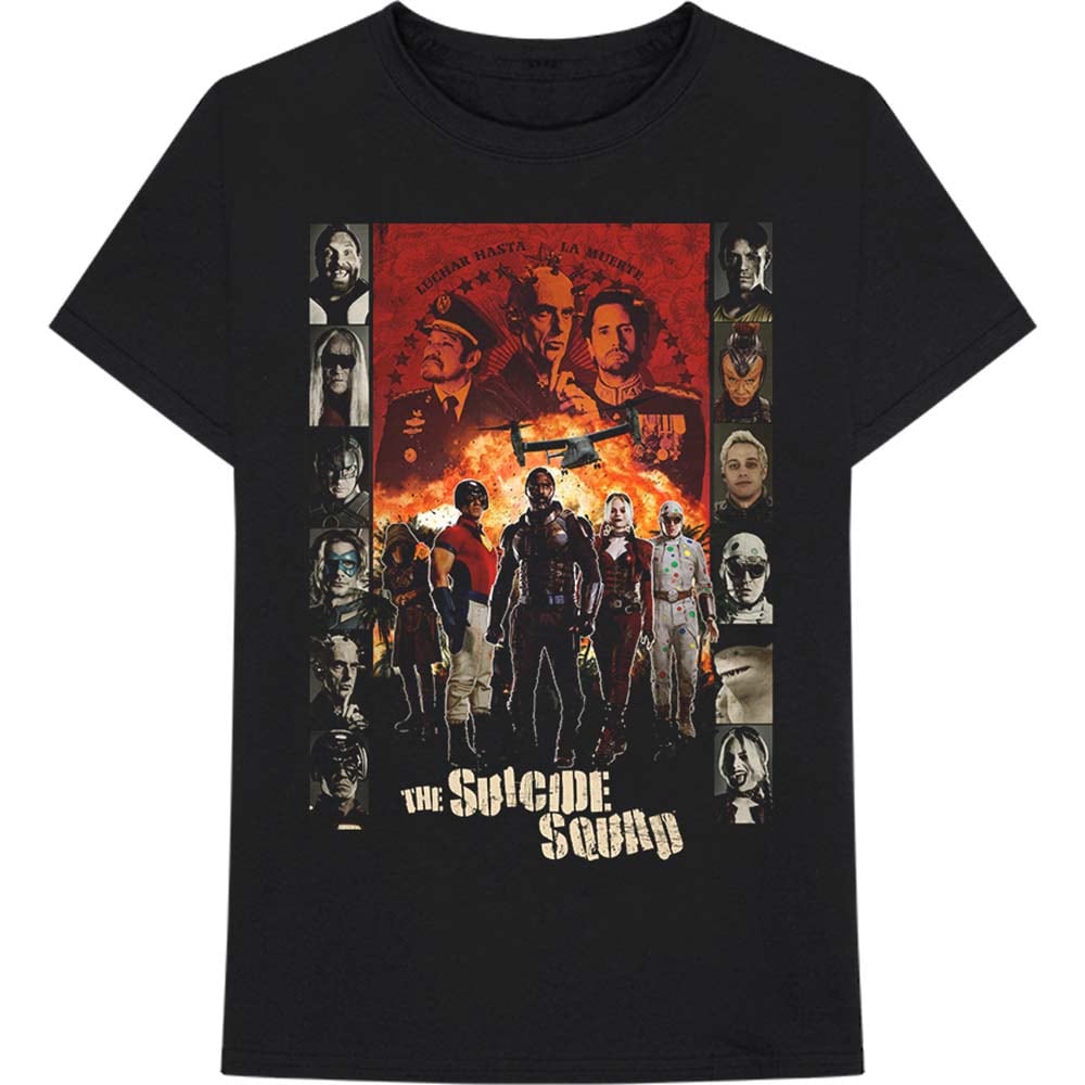 The Suicide Squad Unisex T-Shirt: Team Poster (XX-Large)
