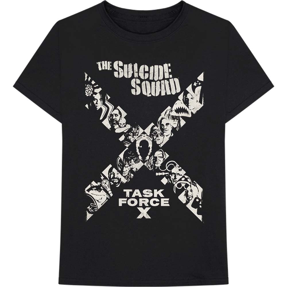 The Suicide Squad Unisex T-Shirt: X Cross (Small)