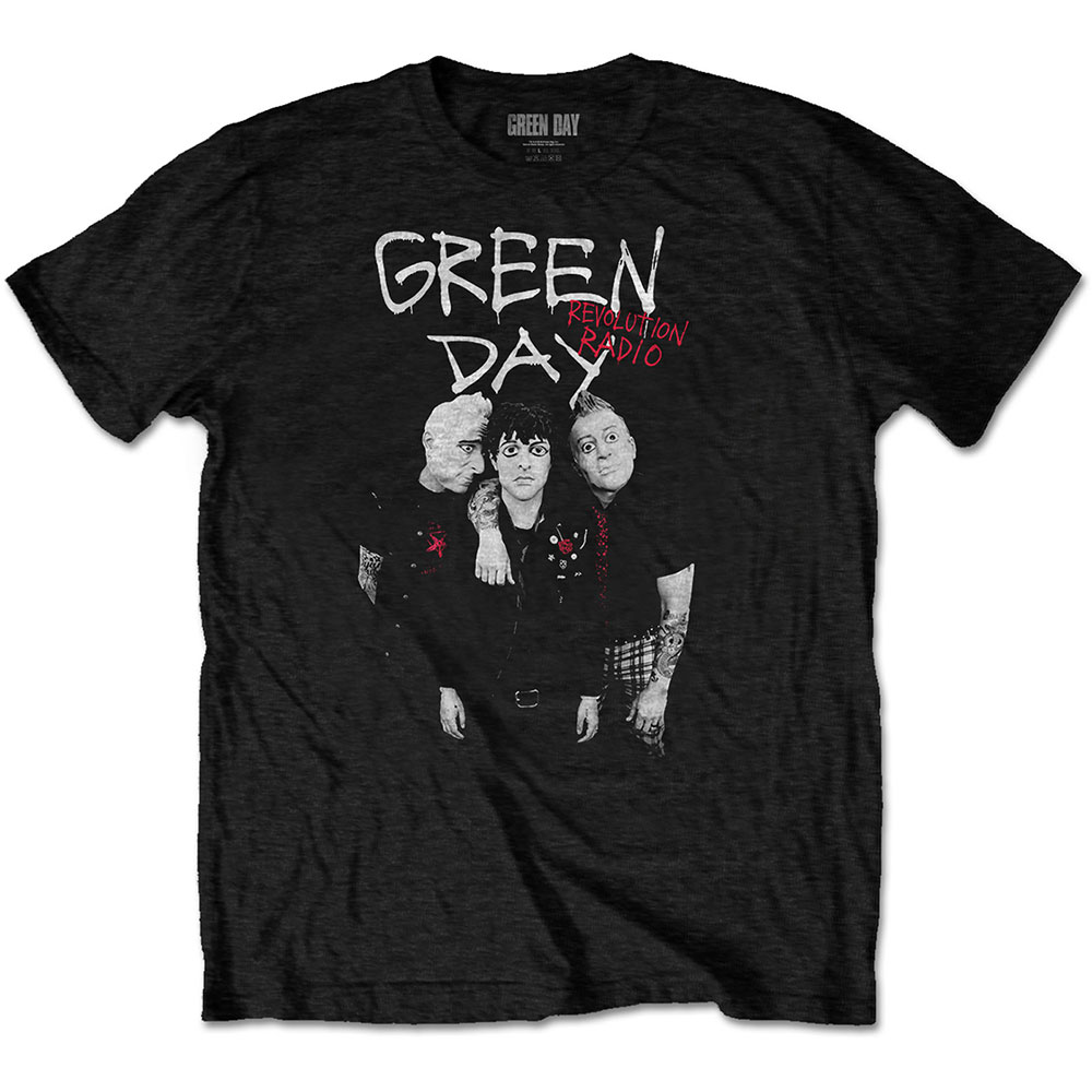 Green Day Unisex T-Shirt: Red Hot (Small)