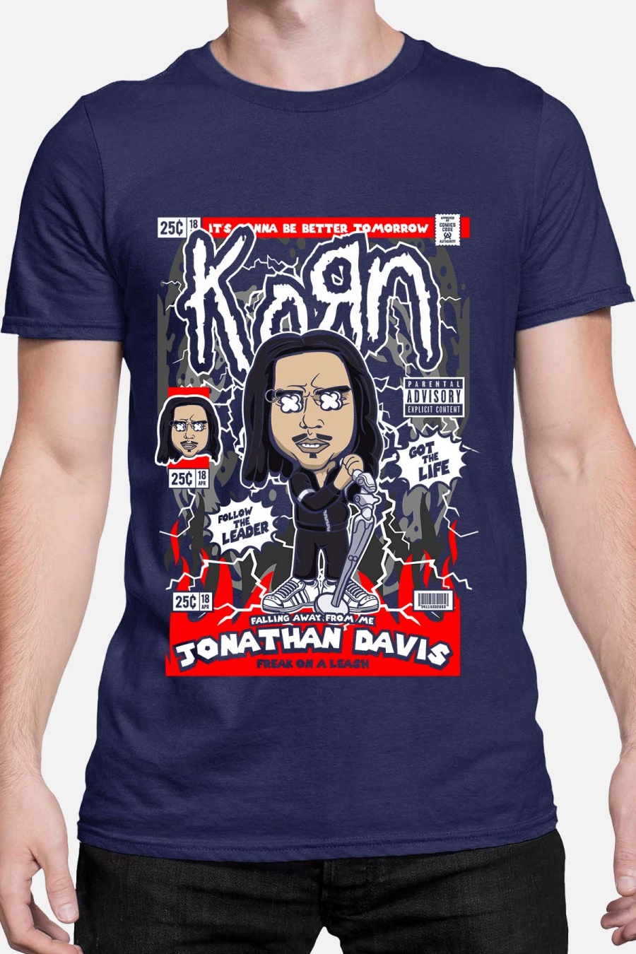 Korn unisex t-paita: "Funko" - saatavana useissa eri väreissä - koko XS-XXL. - 2