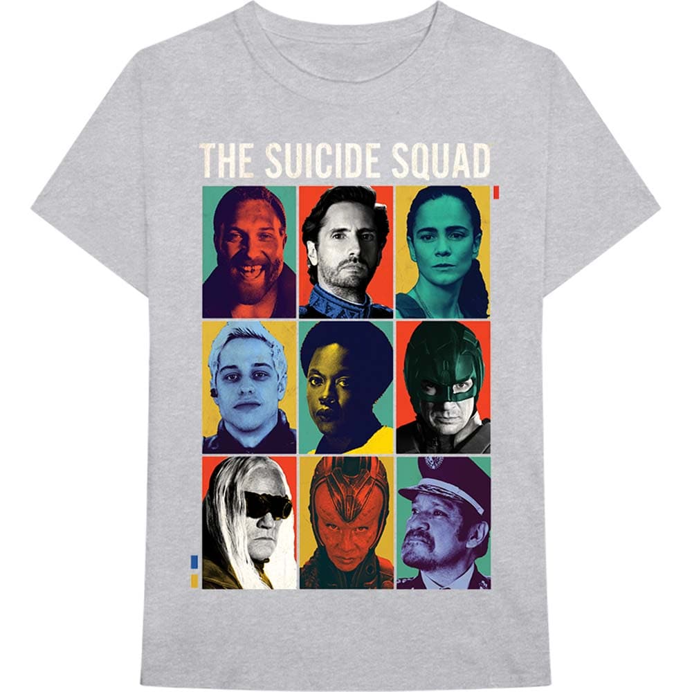 The Suicide Squad Unisex T-Shirt: 9 Squares (Small)