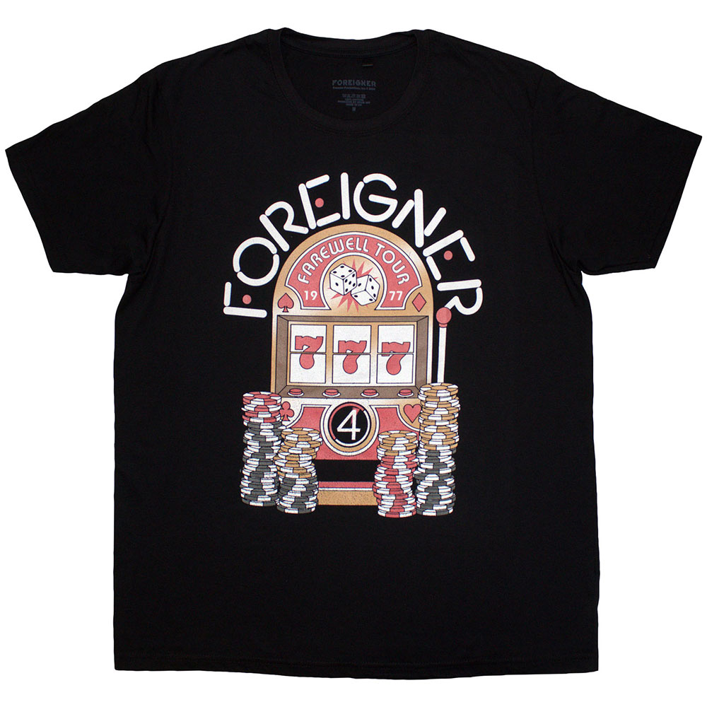 Foreigner Unisex T-Shirt: Farewell Tour (Medium)