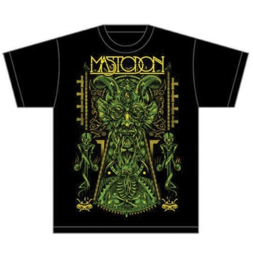 Mastodon Unisex T-Shirt: Devil on Black (XX-Large) - 2