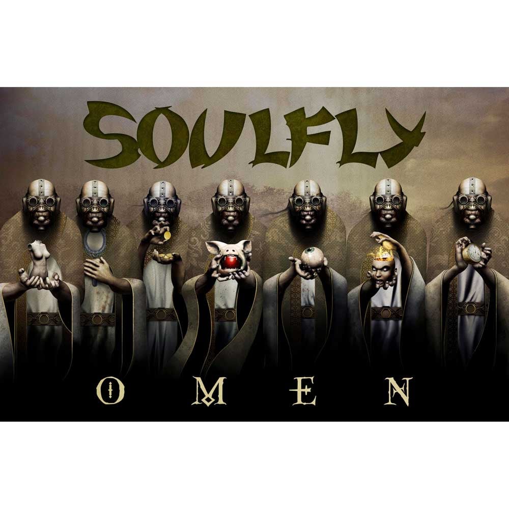 Soulfly Textile poster:  Omen