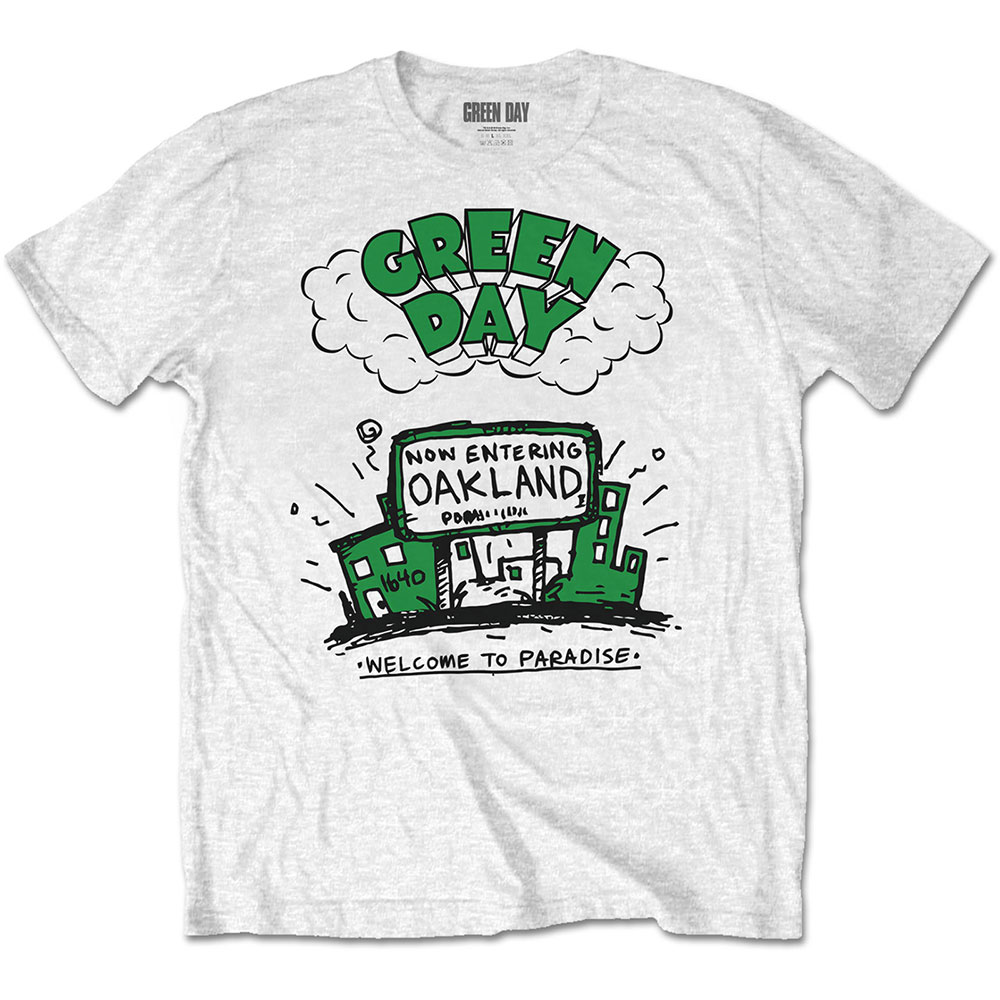 Green Day Unisex T-Shirt: Welcome to Paradise (XX-Large)