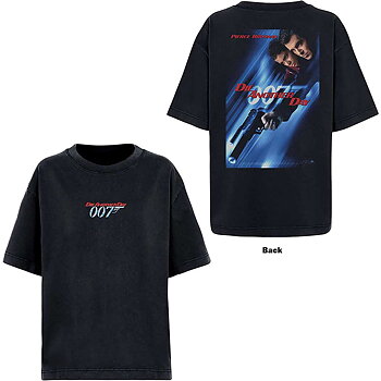 James Bond 007 Unisex T-Shirt: Die Another Day (Back Print) (Large)