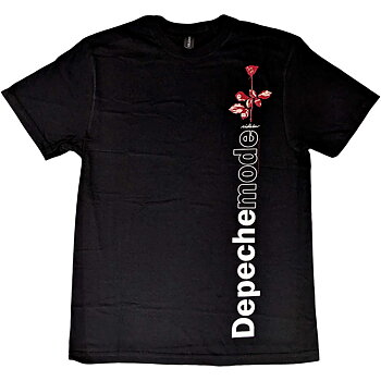 Depeche Mode Unisex T-Shirt: Violator Side Rose (Medium)
