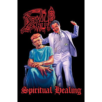 Death Textile Poster: Spiritual Healing